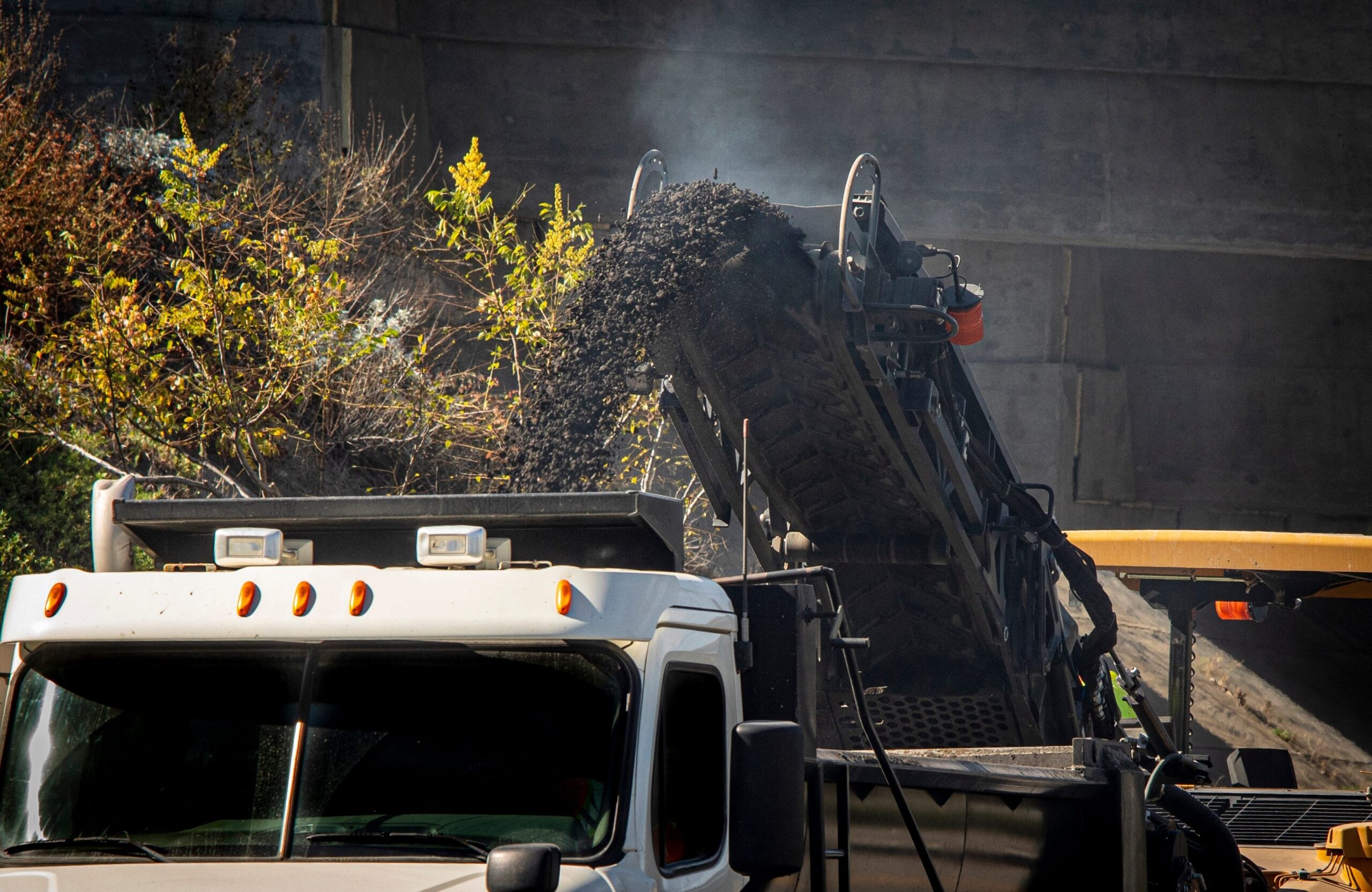 Asphalt Mill and Pave