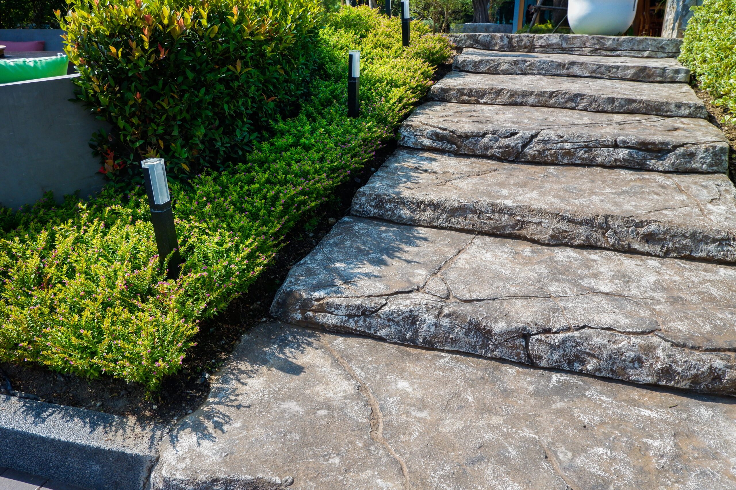 Concrete Island and Stair
