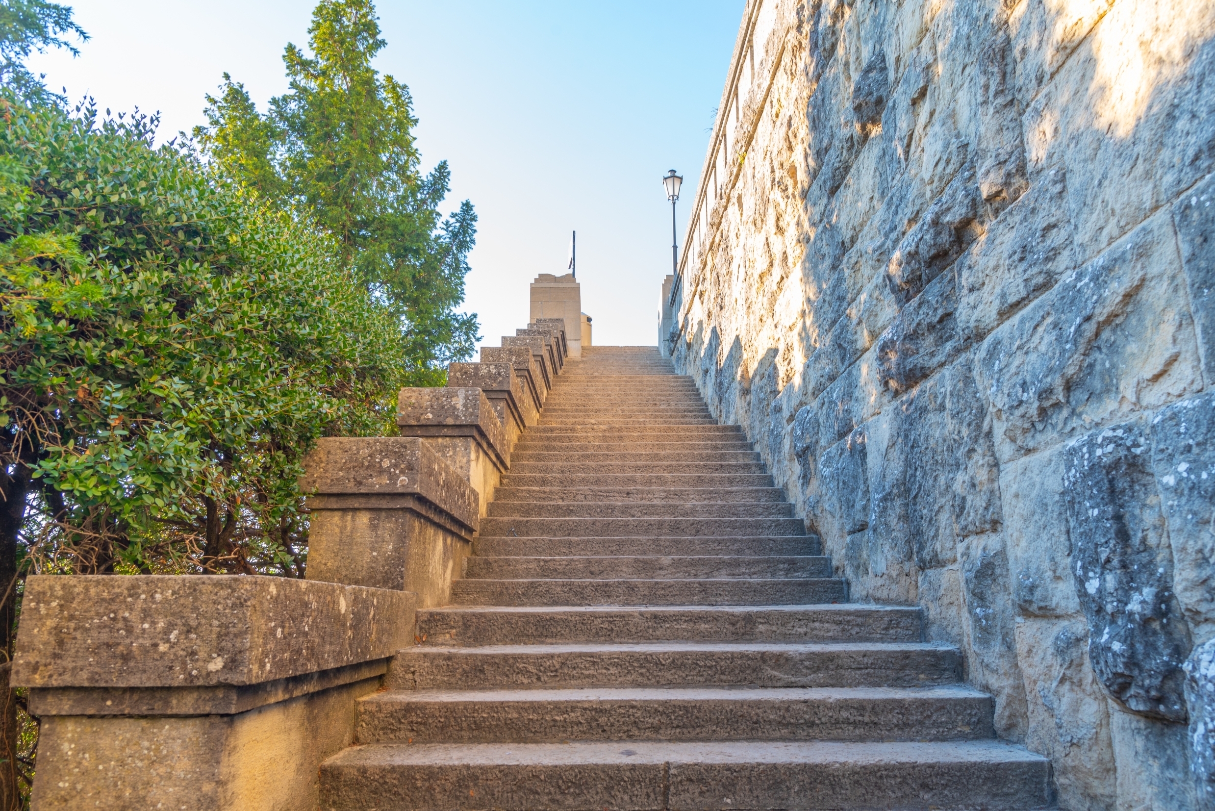 Concrete Island and Stair
