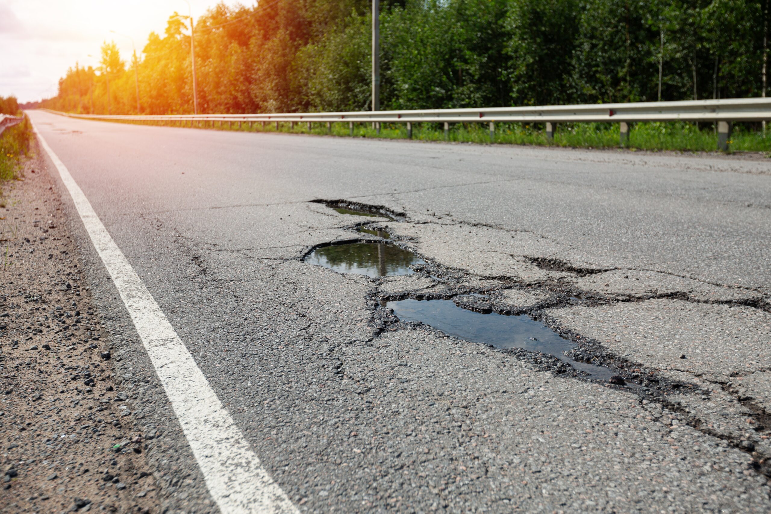 Commercial parking lot paving in Aurora, Colorado
