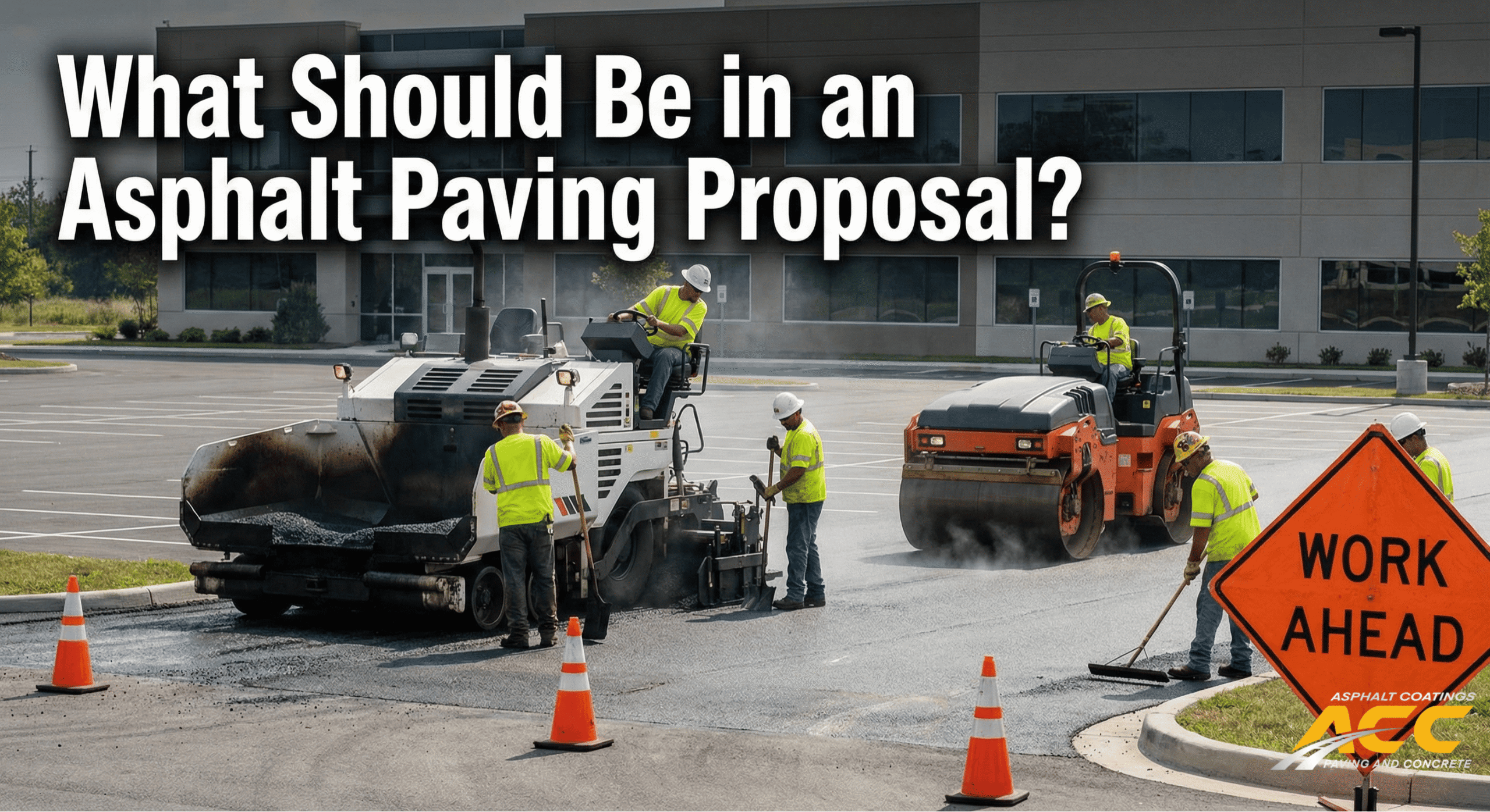 What a Professional Asphalt Paving Proposal Should Include