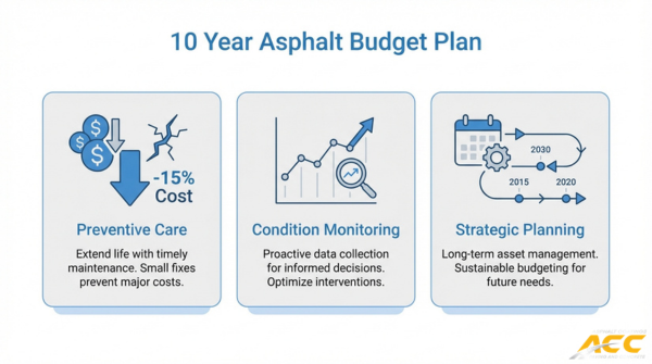 Planning Asphalt Maintenance Budgets for the Next 10 Years
