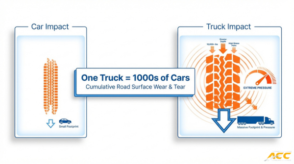 Designing Asphalt for Heavy Truck and Delivery Traffic