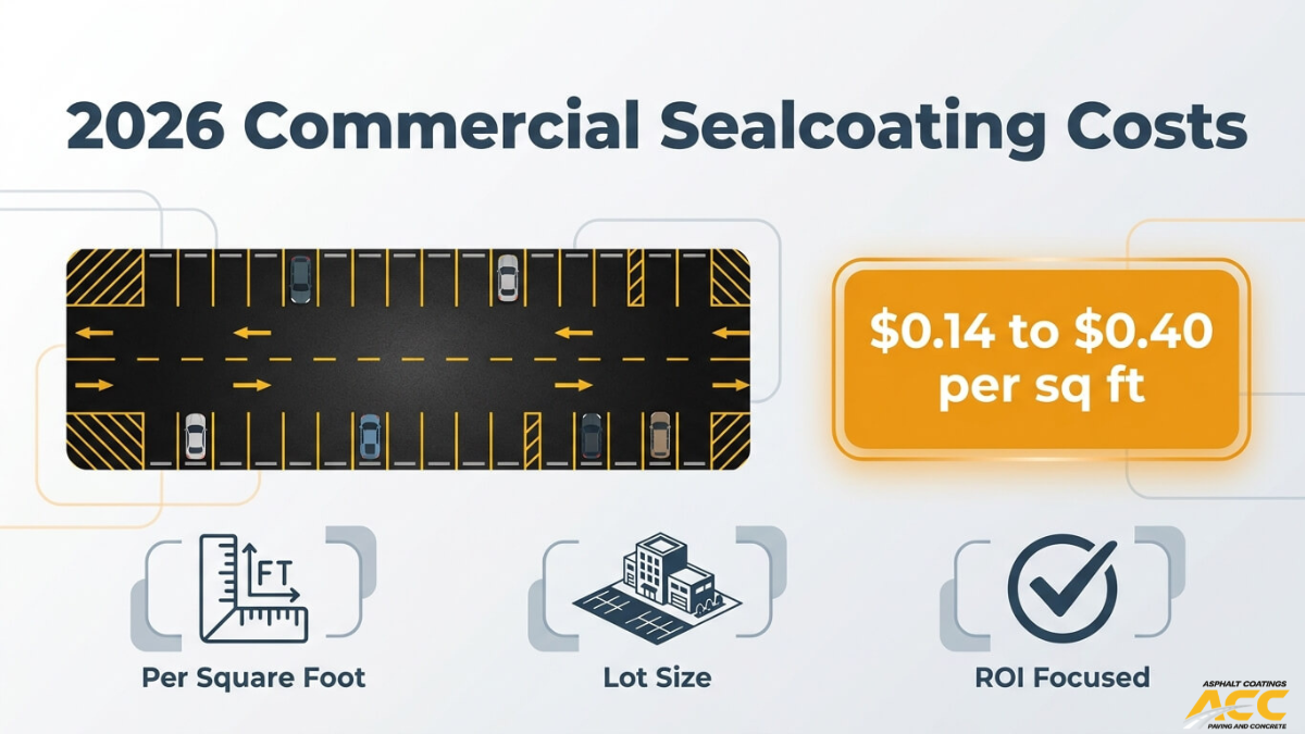 Commercial Sealcoating Cost: 2026 Parking Lot Pricing