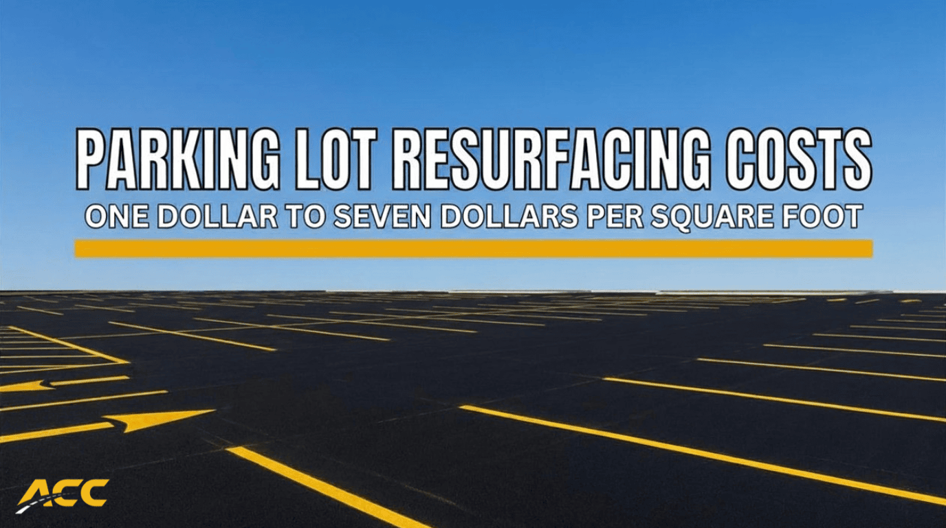 Parking Lot Resurfacing: Cost Guide & Free Quotes