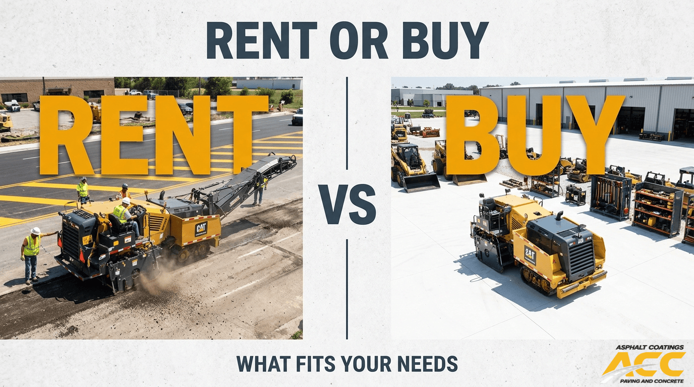 Rent or Buy an Asphalt Milling Machine? Rates & Guide