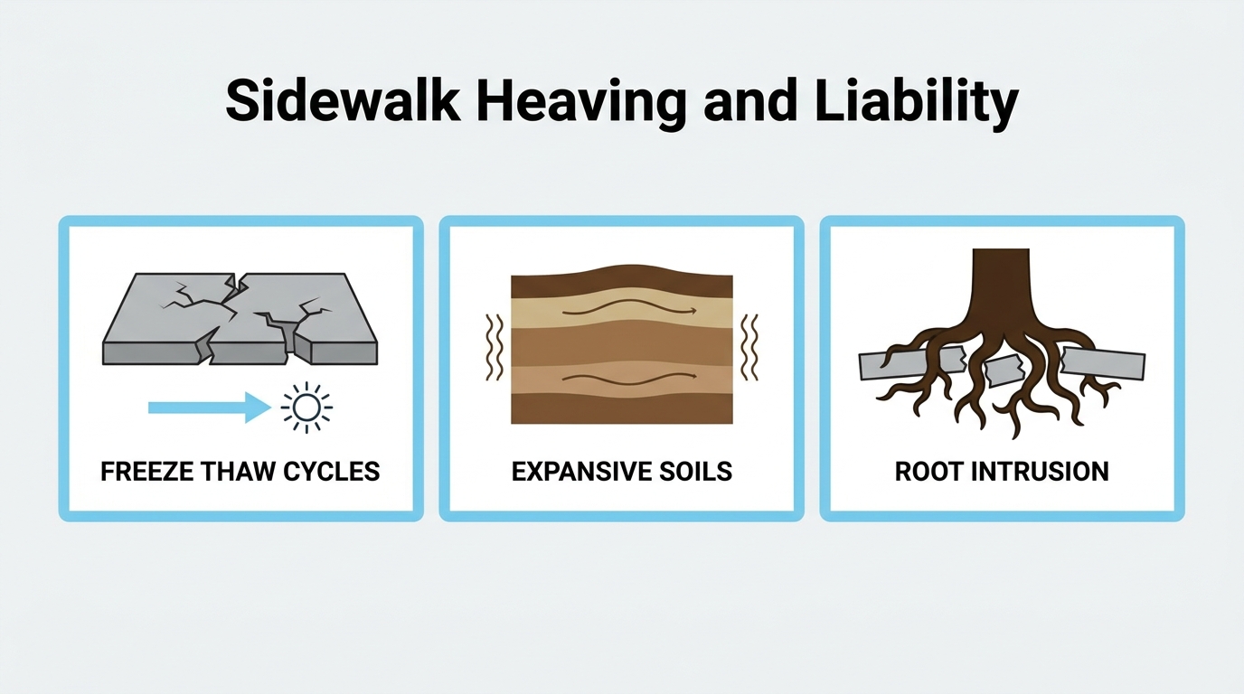 Why Do Colorado Springs Sidewalks Heave and Create Trip-Hazard Liability?