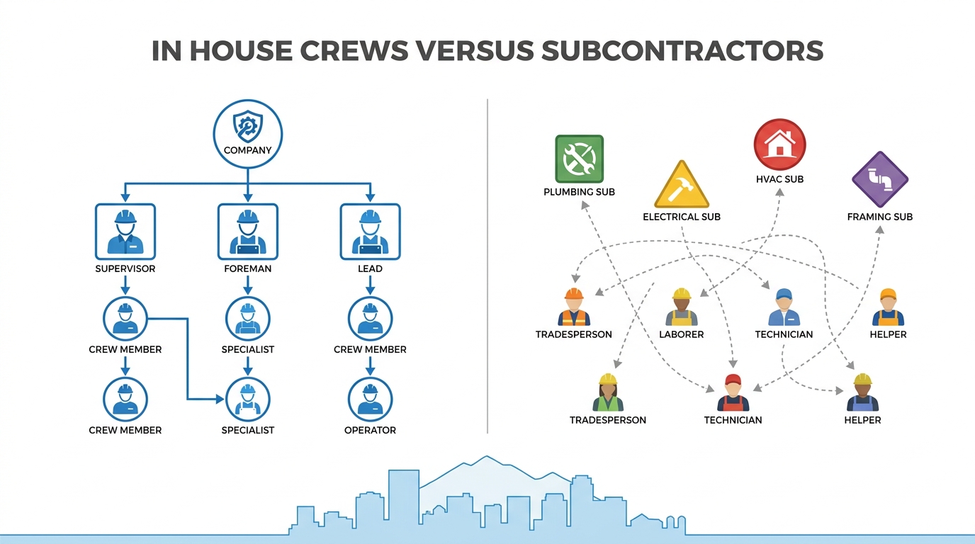 Why Do In-House Paving Crews Outperform Subcontractors on Colorado Springs Commercial Projects?