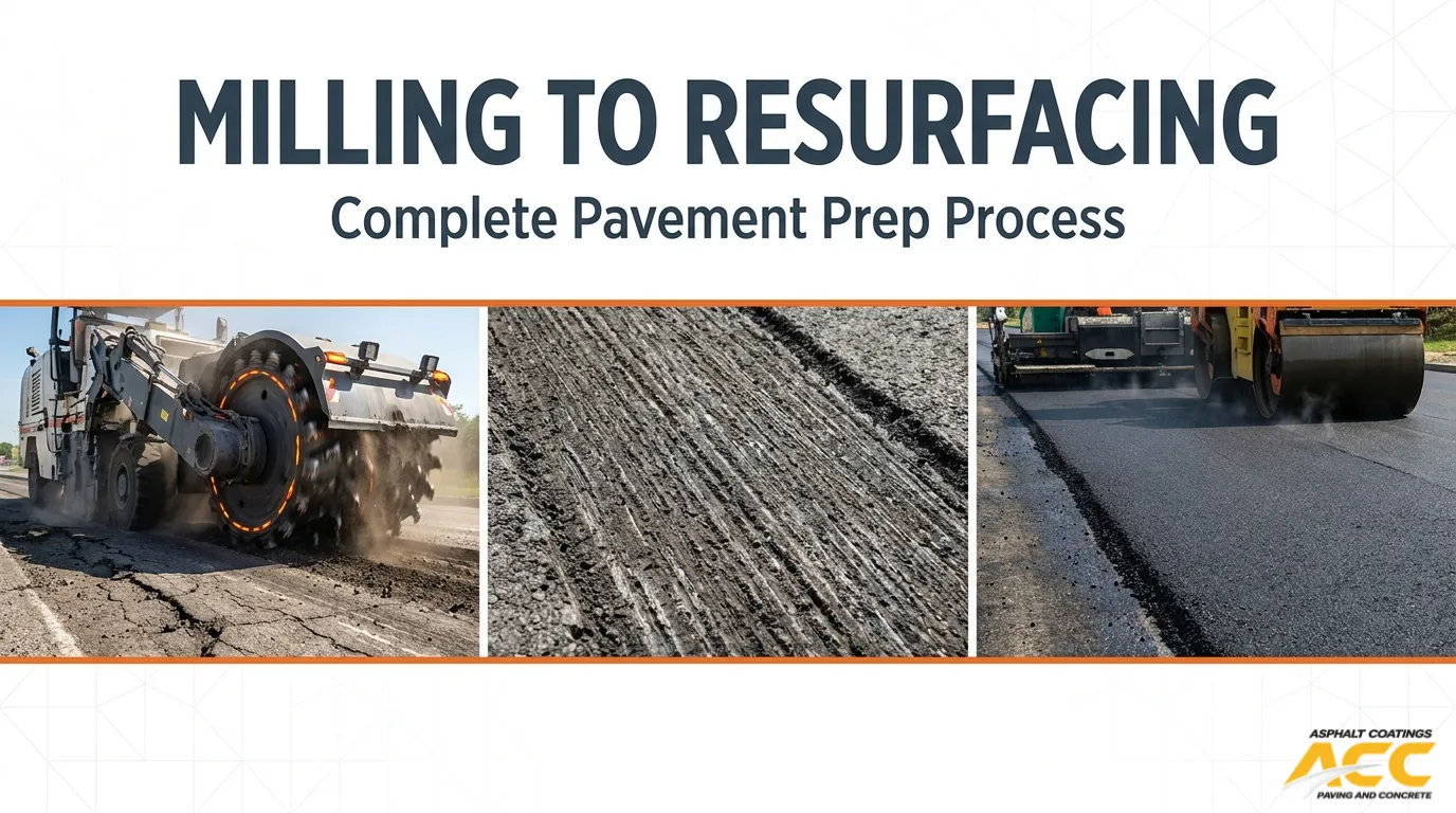 What Does an Asphalt Milling Contractor Do for Resurfacing and Prep?