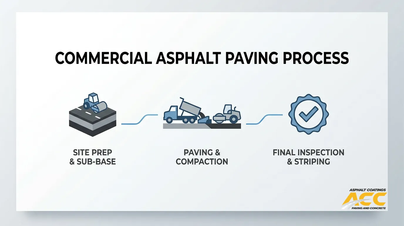 What Are the Commercial Asphalt Paving Process in Fort Collins, CO?
