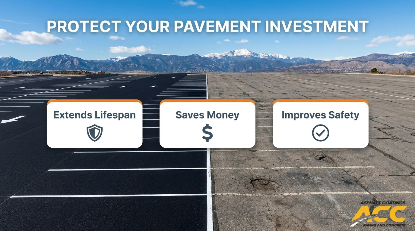 What Are the Top Benefits of Commercial Asphalt Sealcoating?