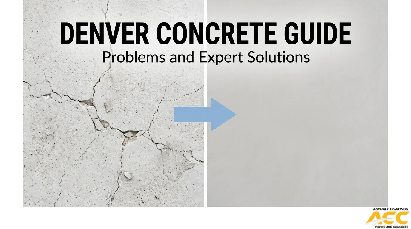 What Are the Top Concrete Issues in Denver and How Can Experts Fix Them?