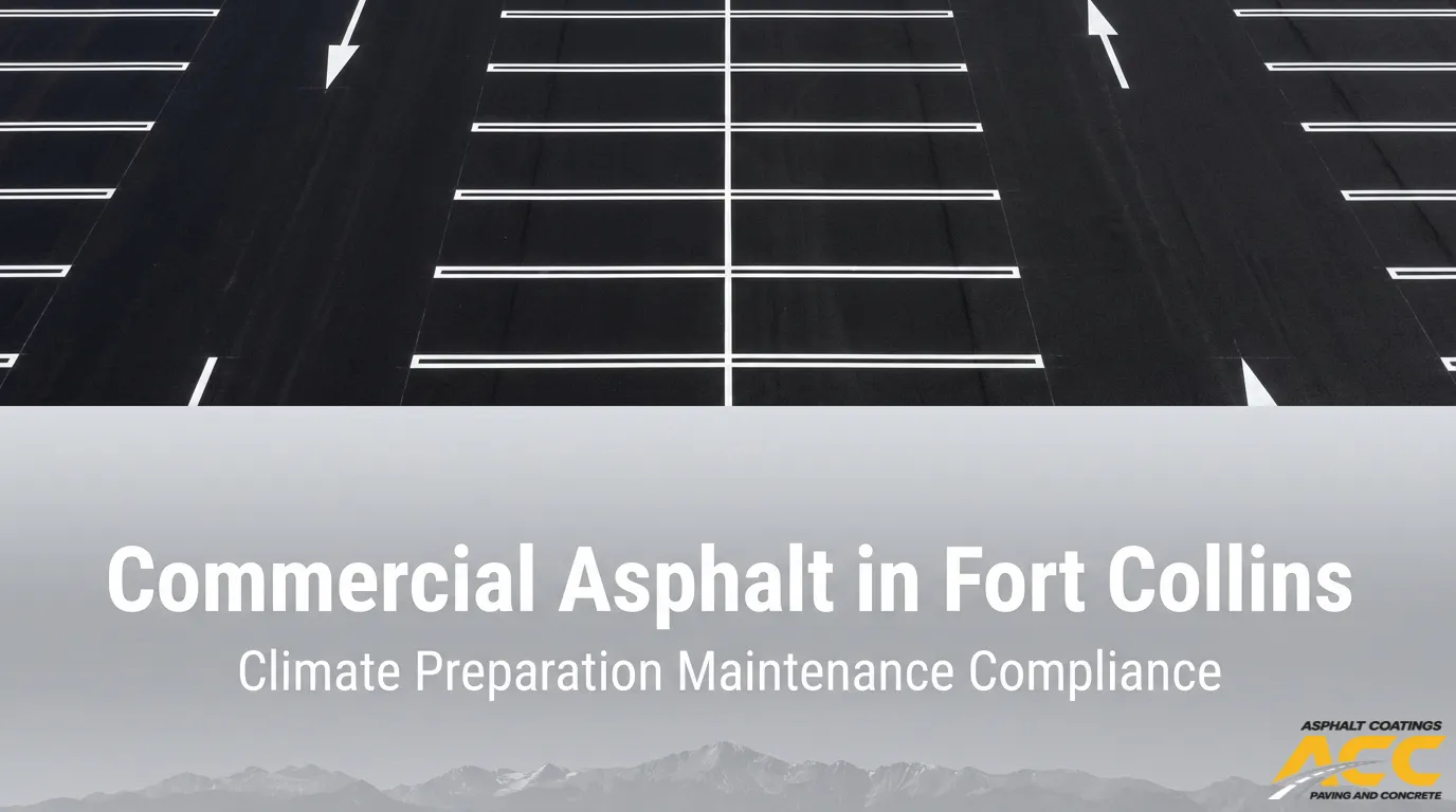 What Do Fort Collins Businesses Need To Know About Commercial Asphalt?