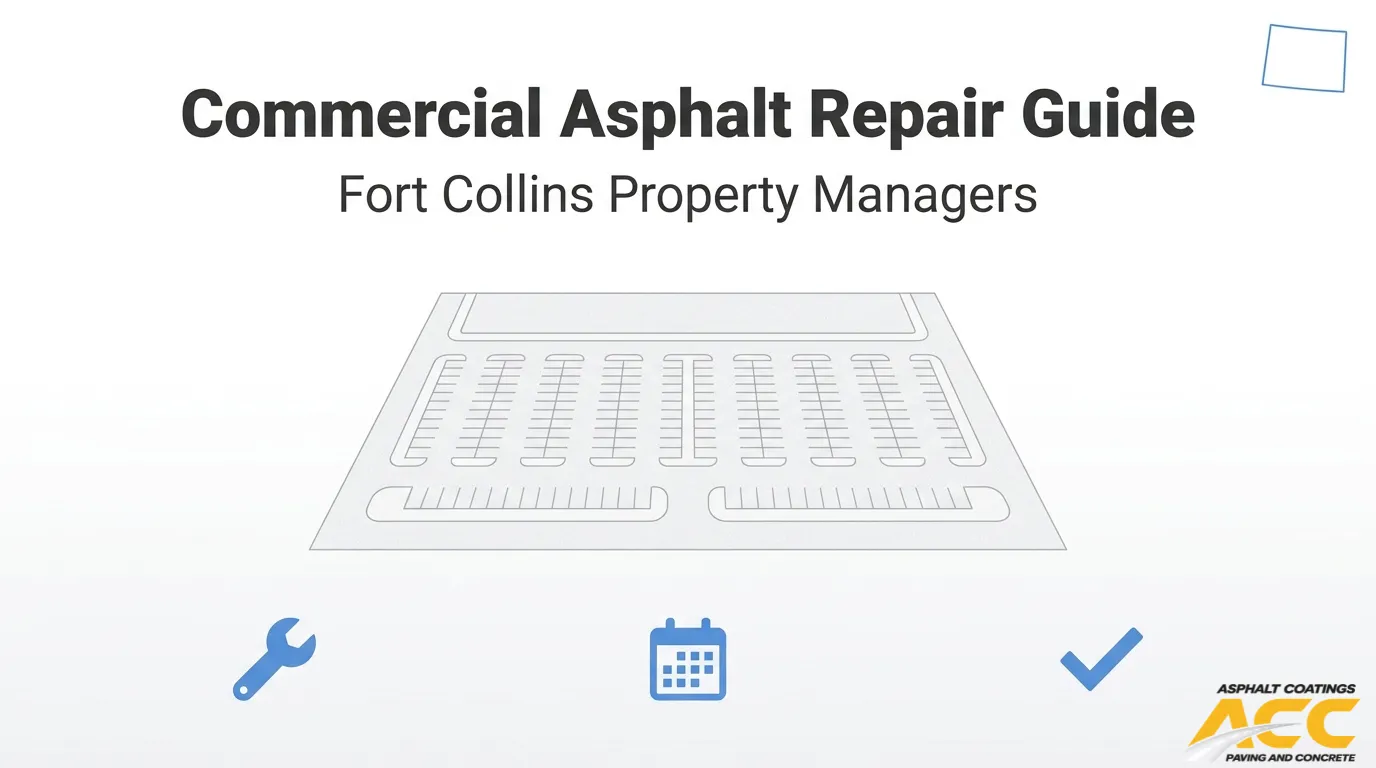 What Should Property Managers Know About Fort Collins Commercial Asphalt Repair?