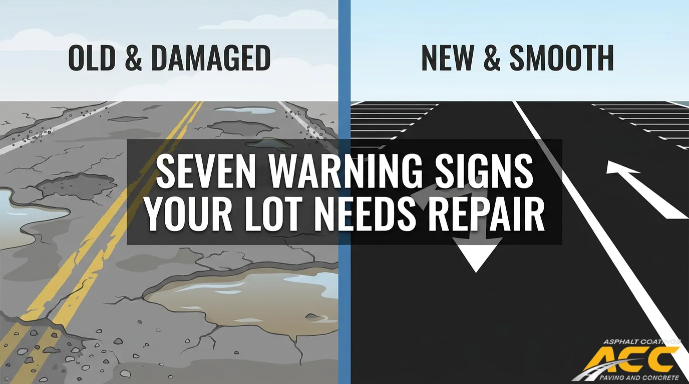 7 Signs Your Fort Collins Commercial Parking Lot Needs Repairs?