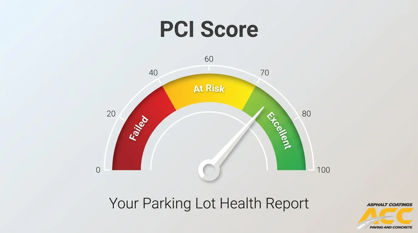 What Does Your Parking Lot’s PCI Score Reveal About Its Remaining Life?