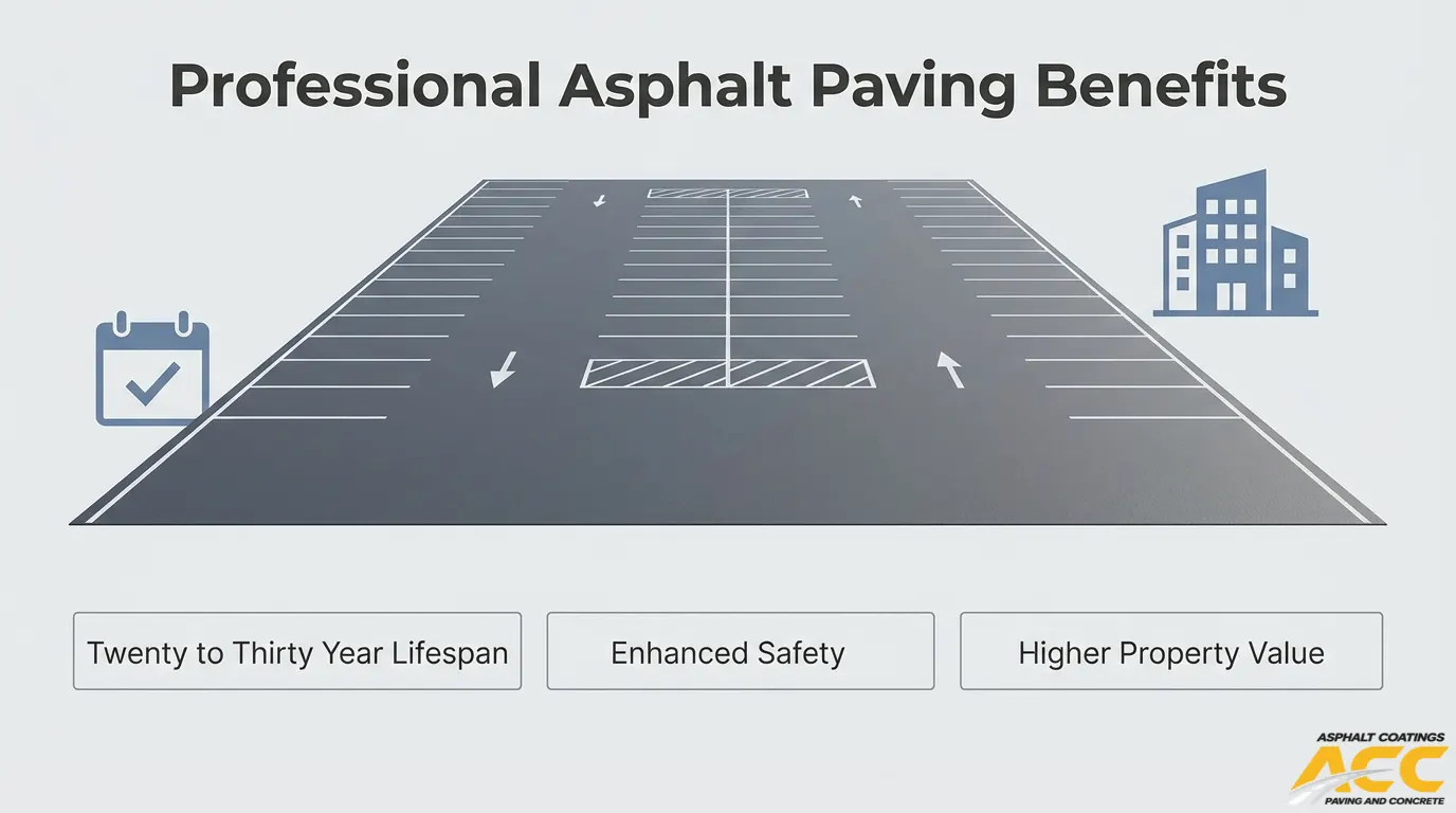 Benefits of Professional Commercial Asphalt Paving