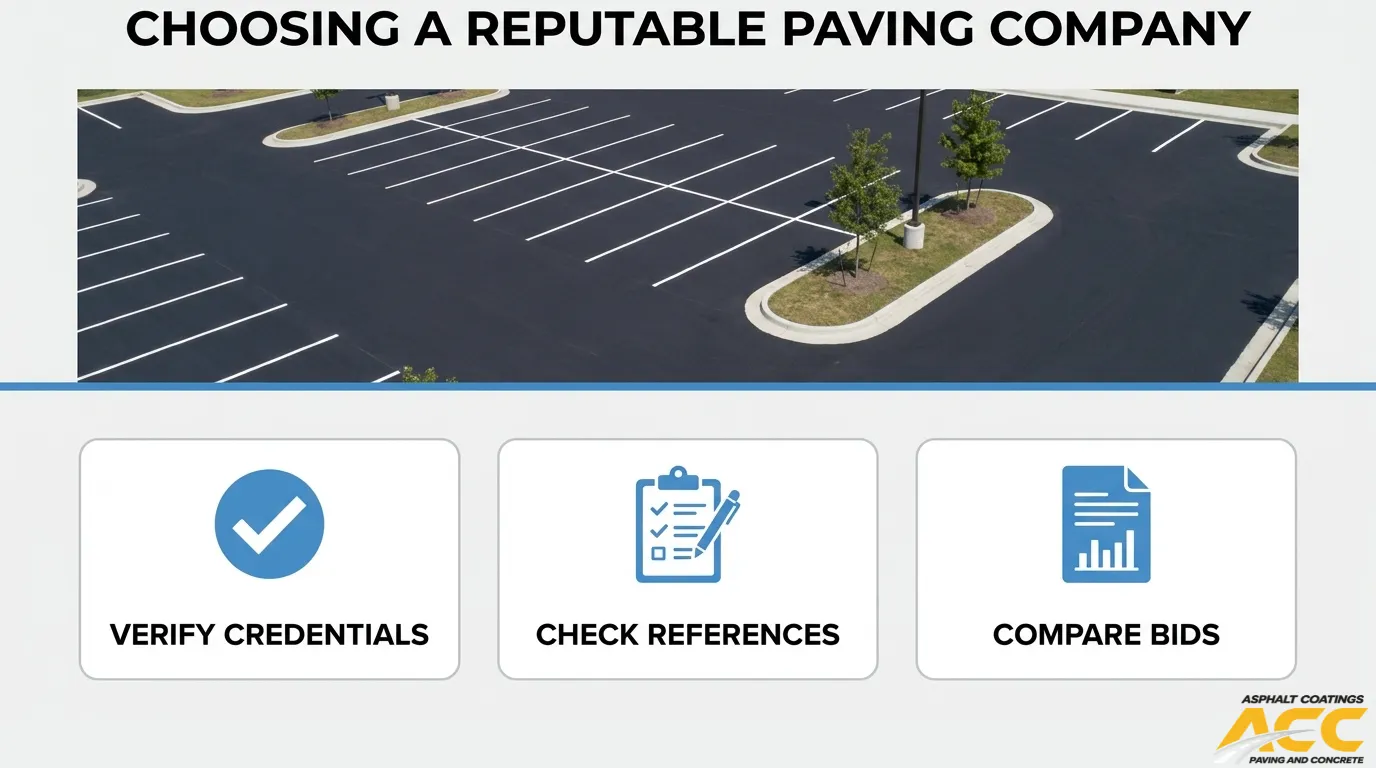 Signs of a Reputable Paving Company: Red Flags to Avoid