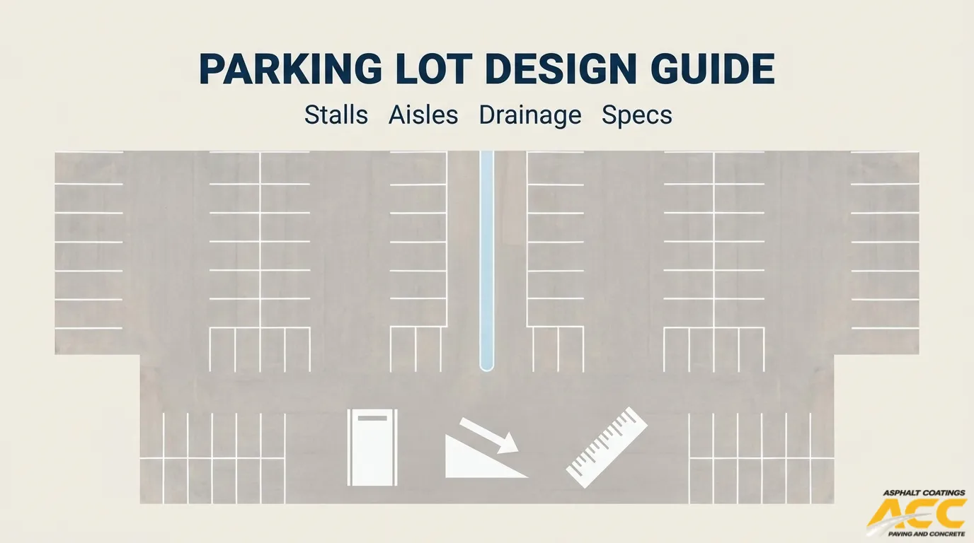 How Should You Design and Lay Out a Parking Lot for Safe, Efficient Use?