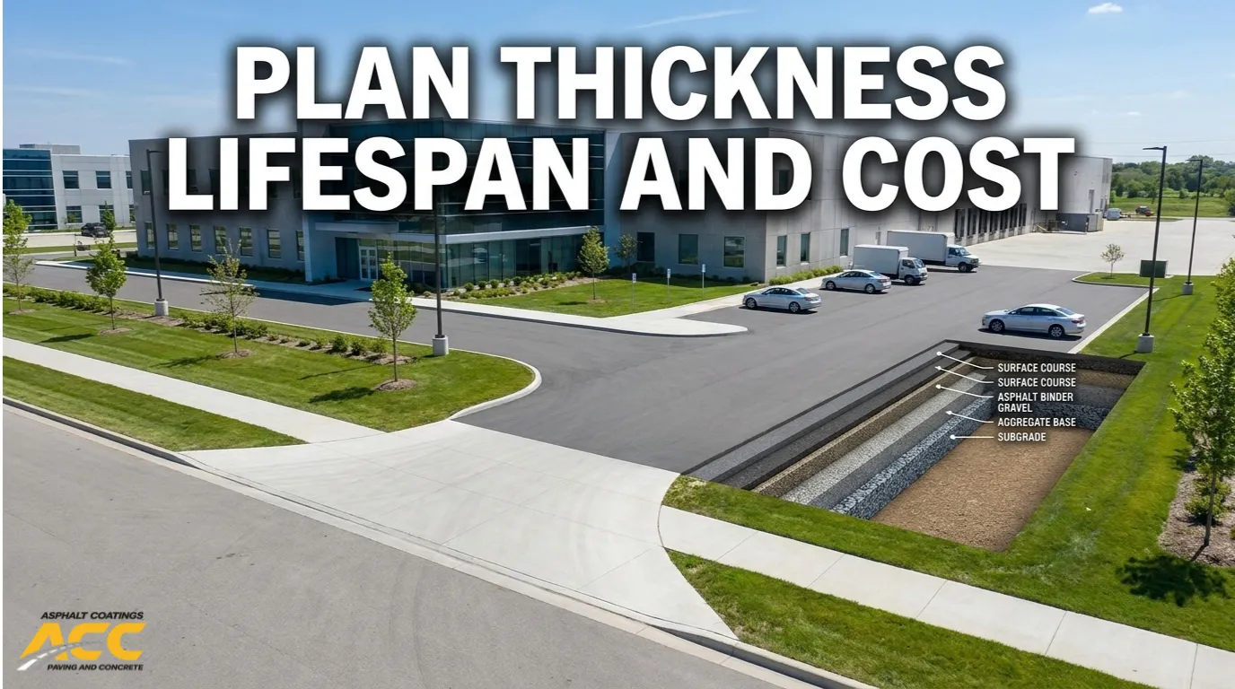 Commercial Driveway and Entrance Apron Paving: Thickness, Lifespan and Cost